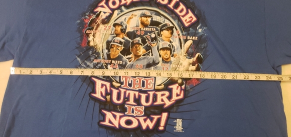 NWT Chicago Cubs Gildan cotton shirt 2XL - Picture 6 of 8